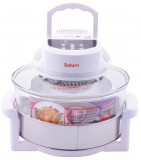 Saturn ST-CO9156, 1400W, 12L, 0-250°C, Légkeveréses, Fehér, Halogén Minisütő
