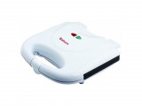 Saturn ST-EC1082, 750W, 4 szeletes, Tapadásmentes, Fehér, Szendvicssütő