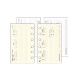 Saturnus fehér 2018 Kalendárium betét tervező "S" (80 lap) (S311F)