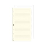 SATURNUS Kalendárium betét, jegyzetlap, "S", vonalas, SATURNUS, fehér