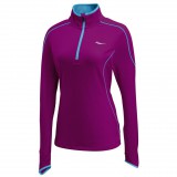 Saucony  D. thermo felső zippes tölthető villogóval lila női SA81324-PLMBLF