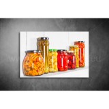 Savanyúságok, Befőttek Vászonkép 047 éiv-047