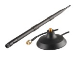 Savio AK-05 hálózati antenna Mindenirányú antenna RP-SMA 12 dBi