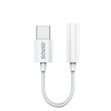 Savio AK-51 USB-C apa - 3.5mm Jack anya Adapter (AK-51)