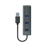 Savio AK-58 3x USB 3.0 Hub + Ethernet (AK-58)