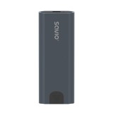 Savio AK-67 tárolóegység burkolat Külső SSD ház Szürke M.2