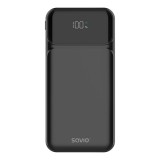 Savio BA-08 külső akkumulátor Lítium-polimer (LiPo) 1000 mAh Fekete