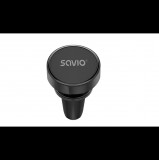 Savio CH02 Mágneses mobiltelefon autós tartó - Fekete (SAVIO CH-02)