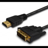 Savio CL-10 HDMI 1.4 - DVI Kábel 1,5m (CL-10)