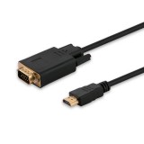Savio CL-103 HDMI - VGA kábel 1.8m (CL-103)