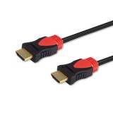 Savio CL-113 HDMI - HDMI 2.0 Kábel 5m - Fekete/Piros (CL-113)