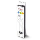 Savio CL-123 USB kábel USB 2.0 1 M USB A Micro-USB B Fehér