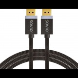Savio CL-165 DisplayPort - DisplayPort 1.4 kábel 1m - Fekete (CL-165)