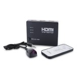 Savio CL-28 HDMI switch távirányítóval (CL-28)