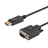 Savio CL-92 Displayport 1.1 - VGA Kábel 1,8m (SAVKABELCL-92)