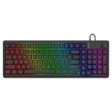 Savio Galaxis billentyűzet Játék USB QWERTY Amerikai angol Fekete