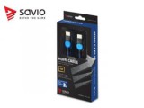 Savio GCL-05 HDMI kábel 3m, kék, Play Station
