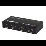 SAVIO HDMI - HDMI x 2 Splitter Fekete (CL-42)