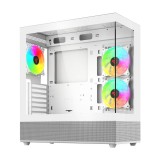 Savio Sigma X1 Számítógépház - Fehér (SIGMA X1 WHITE)