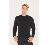 SAXOO LONDON MONAGER black Férfi kötött pulóver