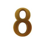 SB  ajtószám öntapadós matt arany 8 (3970168)