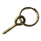 SB  képakasztó karika d=25 sárgított (10 db) (3909116)