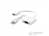 SBOX AD.HDMI apa-VGA anya adapter+audio csatlakozó (0616320536183)