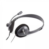 Sbox HS-201 mikrofonos fejhallgató fekete (HS-201) - Fejhallgató