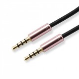 Sbox SX-534912 Jack (apa-apa) 1.5m, rózsaszín audio kábel