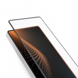 SBS D3O edzett üveg kijelzővédő fekete szegéllyel Samsung Galaxy S25 Ultra