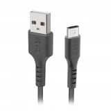 SBS LTHL200 USB-A - micro USB kábel 100cm - fekete
