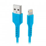 SBS TECABLEUSBIP589A USB-A - Lightning kábel 100cm - kék