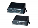 SC&T HDMI hosszabbító adó és vevő, 1 csatornás, rögzítő HDMI és infra jelének hosszabbítása