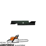 Scag 122, 700 48184, PL4855 fűnyíró kés, L 419 mm, Ø tengely furat 15,9 mm