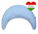 Scamp félhold szoptatós párna pamutvászon huzattal /BlueStars