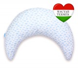 Scamp félhold szoptatós párna pamutvászon huzattal //BlueWhiteClouds