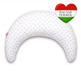Scamp félhold szoptatós párna pamutvászon huzattal /LittleHeartWhiteGray ()
