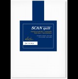 SCANquilt JERSEY ELASTIC LYCRA lepedő, fehér, 160×200 cm (27971)