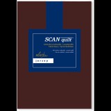 SCANquilt JERSEY ELASTIC LYCRA lepedő, sötétszürke, 180×200 cm (27964)