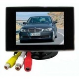 Schenopol 3.5'' TFT LCD mini monitor autóba színes tolatókamera monitor