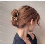 Schenopol Elegáns Hajcsat Hajdísz - Arany Szögletes