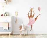 Schenopol Kft. Aranyos falmatrica gyerekszobába balettező zsiráf