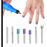 Schenopol Körömcsiszoló fej készlet - bordó kúp