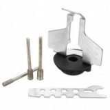 Schenopol Láncélező készlet, láncfűrész élező adapter szett multiszerszámhoz