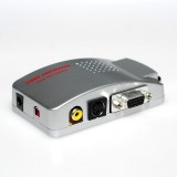 Schenopol VGA TV átalakító PC konverter VGA RCA SVIDEO kábel