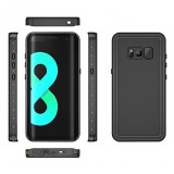 Schenopol Vízálló és ütésálló tok Galaxy S8 S8+ S9 telefonokhoz - Vízálló és ütésálló tok Galaxy S9 Átlátszó