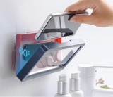 Schenopol Vízálló telefontartó,- falra rögzíthető konyhai, fürdőszobai telefontartó - - Fehér