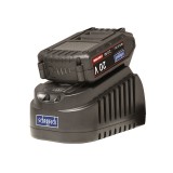 Scheppach ABP2.0-20Li KIT A - akkumulátor töltő 1,65 A + akkumulátor 20V 2Ah szett