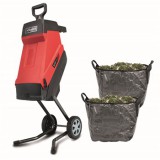 Scheppach GS 55 elektromos ágaprító 2400W 230V 45Liter,  4,5cm ágvastagságig - gyalukéses