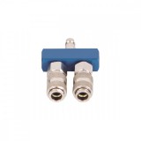 Scheppach Gyorscsatlakozó kettes elosztóval